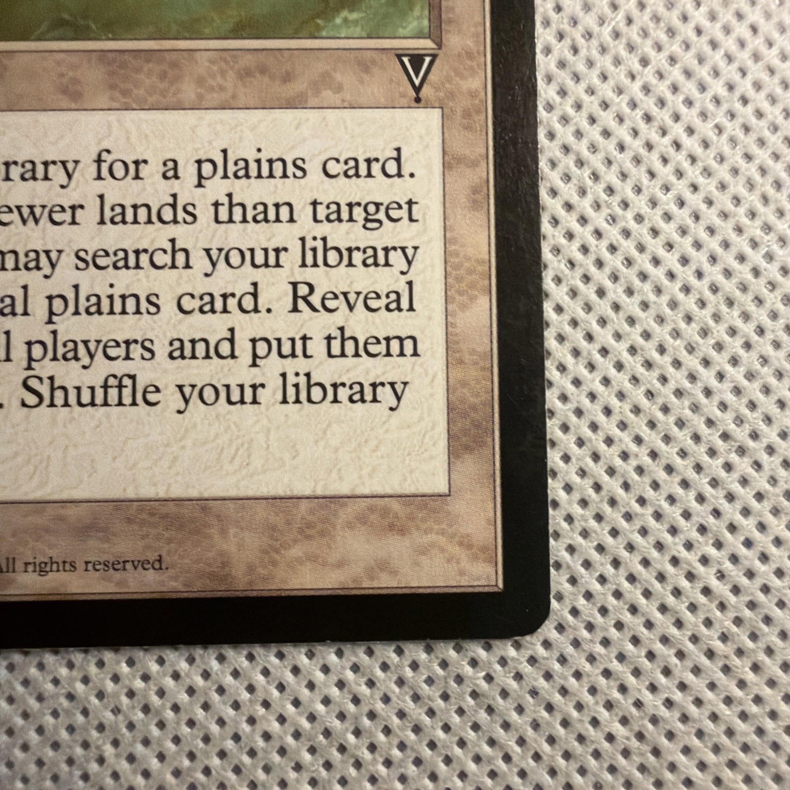 MTG Visions Tithe LP Magic The Gathering