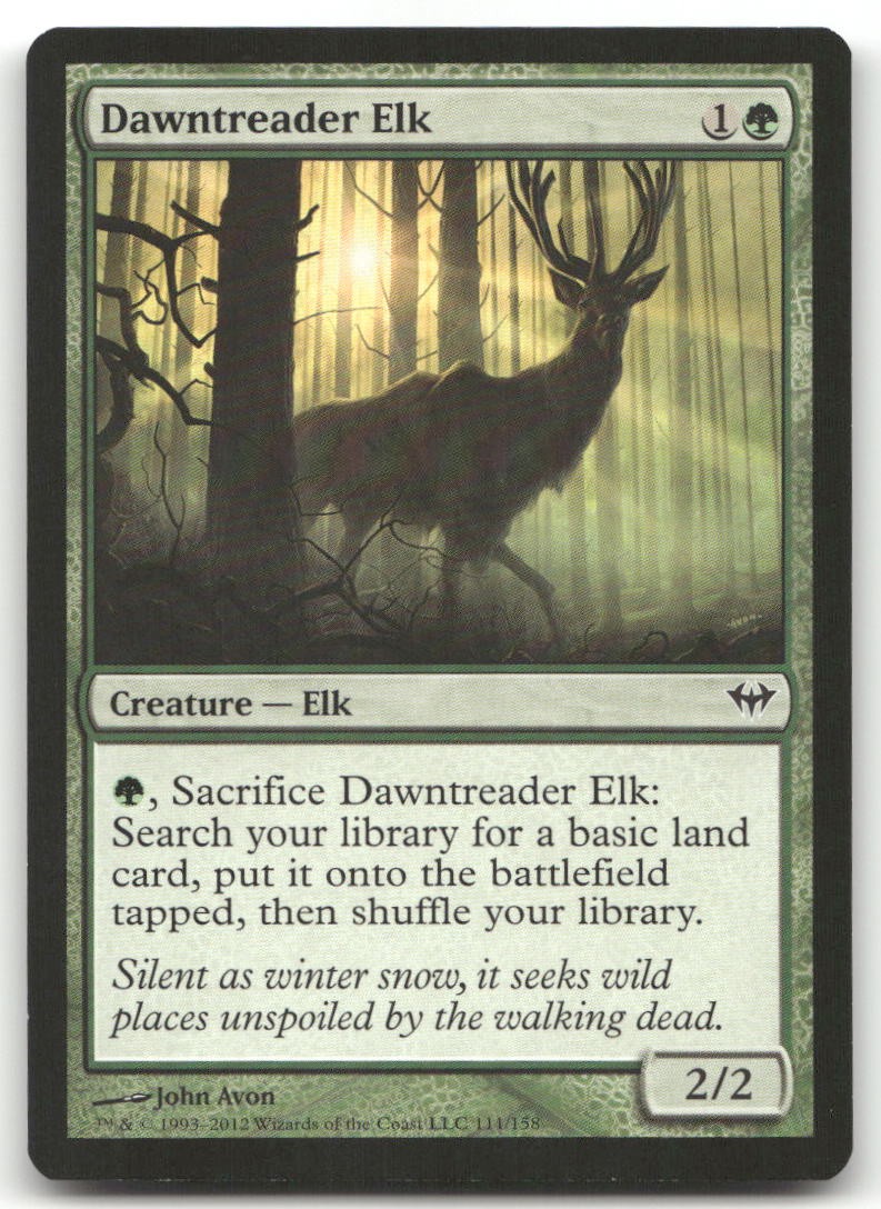 Dawntreader Elk #111 (LP) Dark Ascension DKA Magic MTG