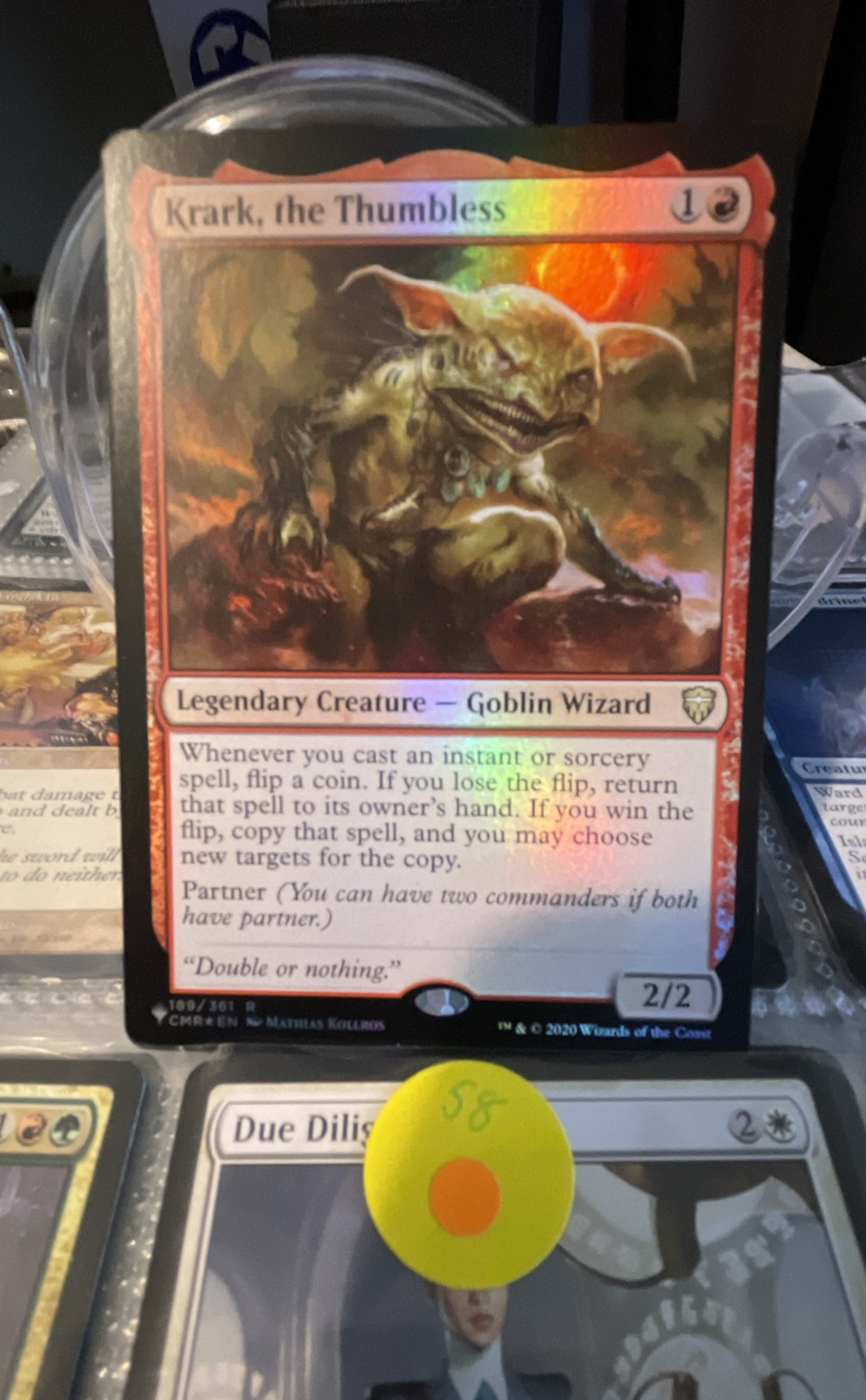 Krark, the Thumbless The List Reprints Foil