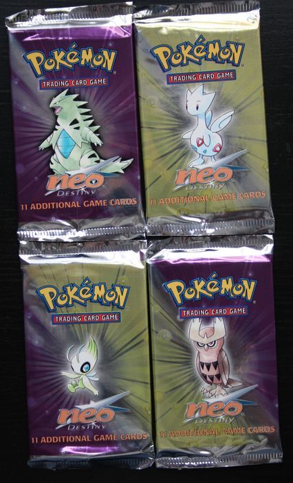 Pokémon Neo Destiny Set Unlimited – 2002 Vintage WoTC – NM/LP