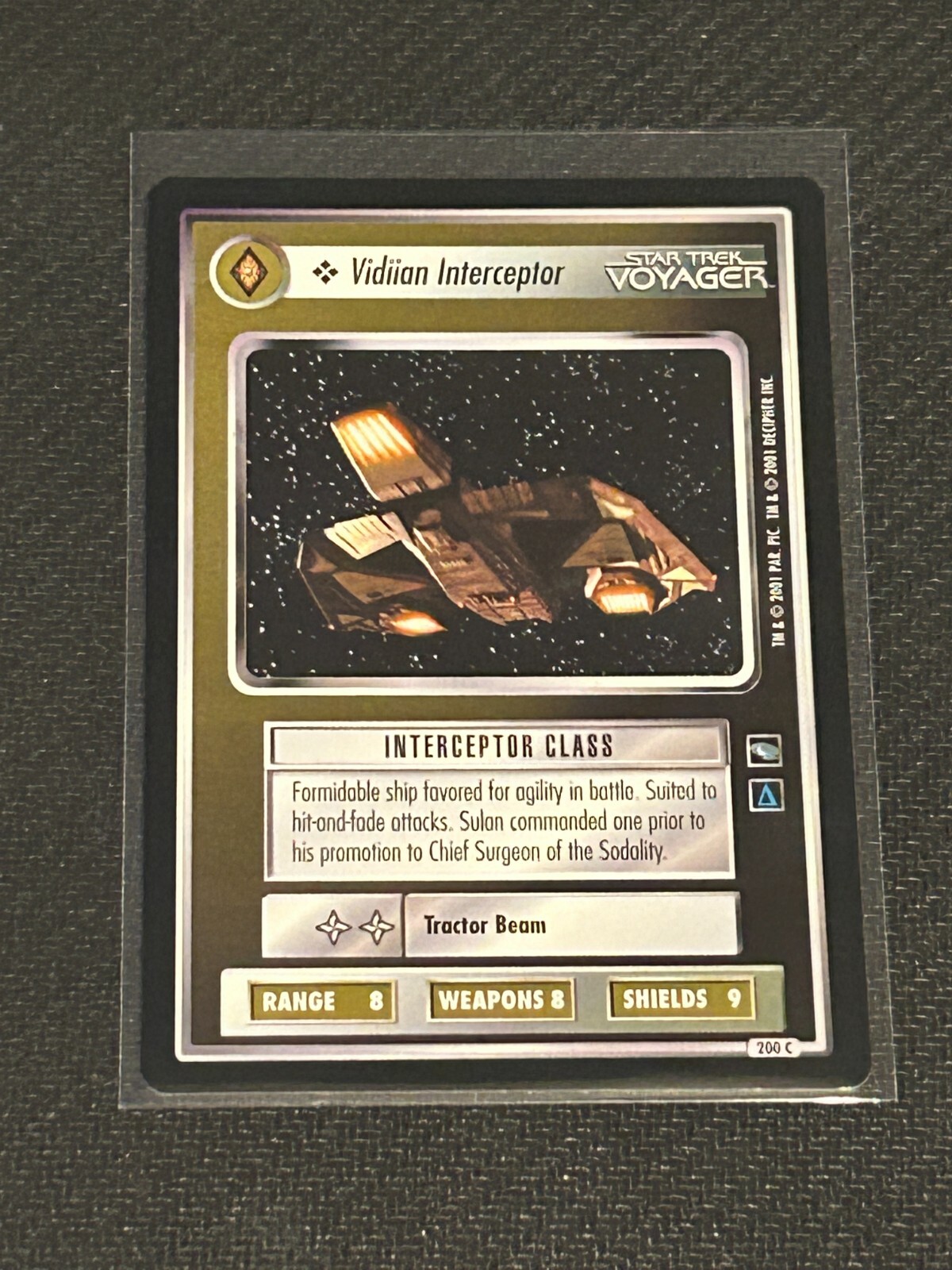 Star Trek CCG Voyager Vidiian Interceptor