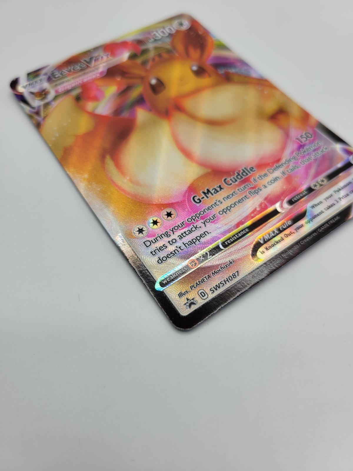 Eevee VMAX SWSH087 SWSH: Sword & Shield Pokemon Promo Card Holo