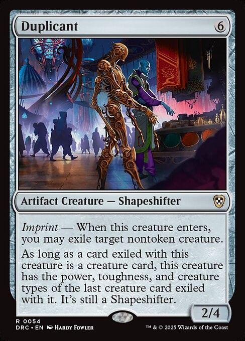 Duplicant 54 R Normal DRC MTG NM
