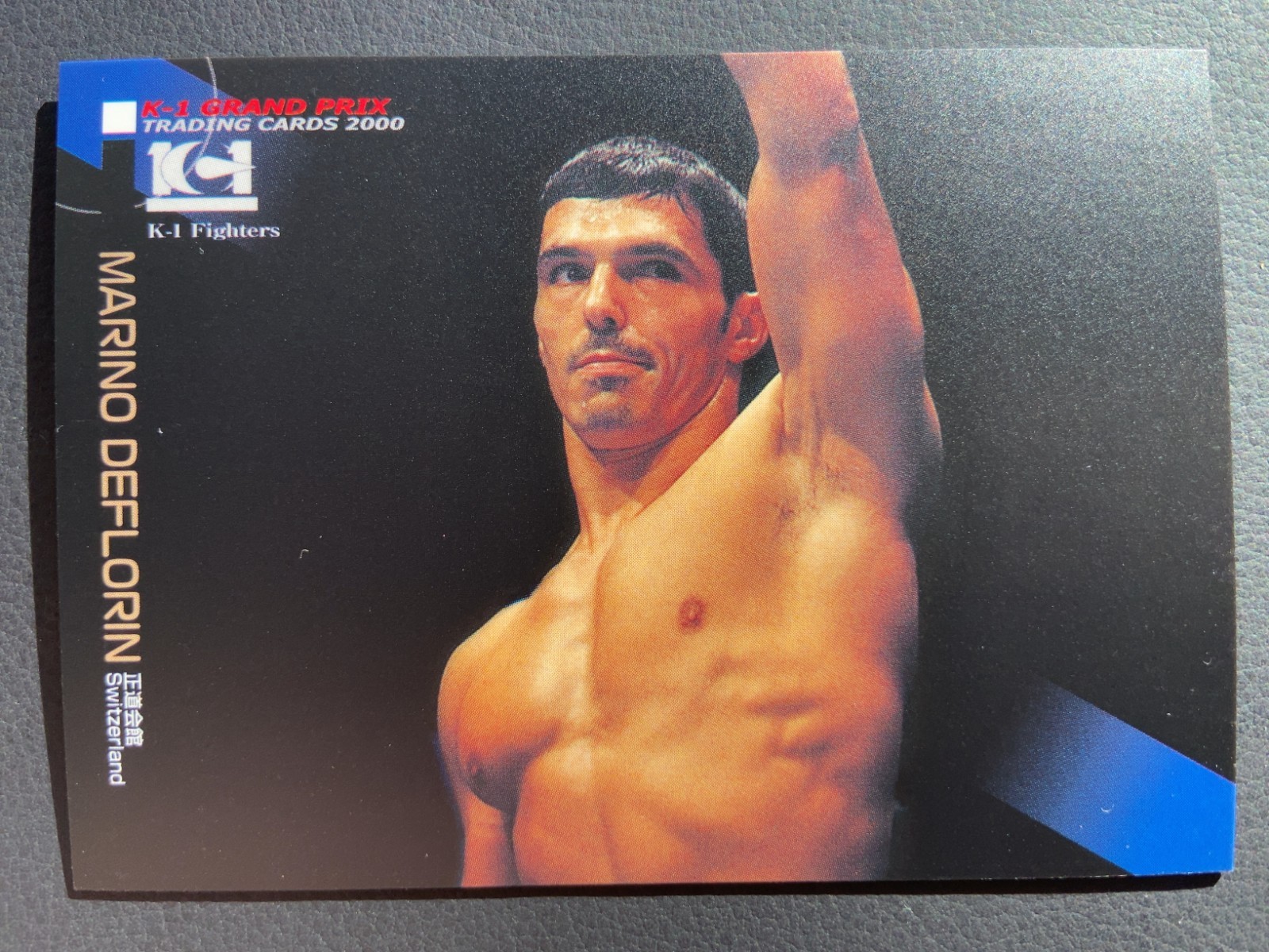 Marino Deflorin 044 K-1 Grand Prix Card Epoch 2000 Japanese
