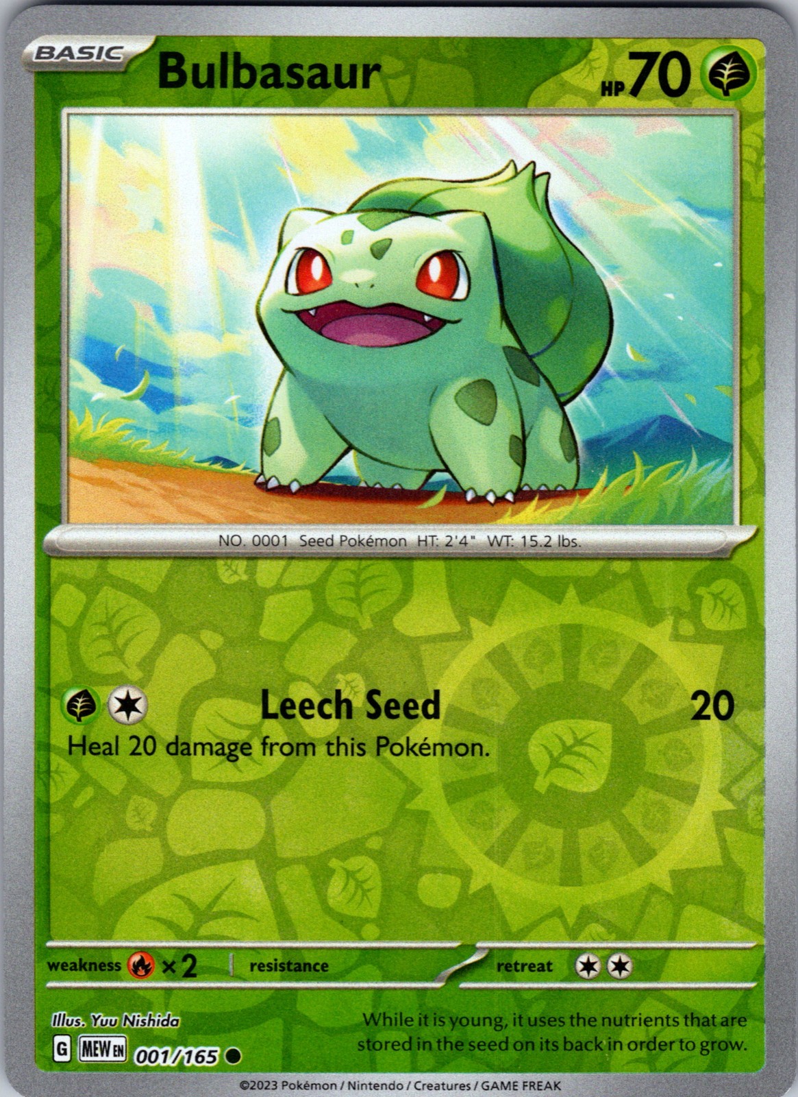 Pokemon TCG Scarlet & Violet 151 ENGLISH REVERSE HOLO – Choose your card!