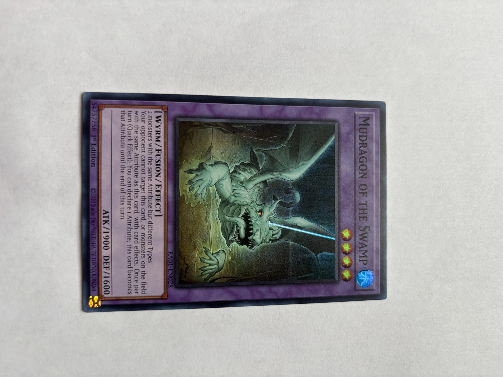 25th Anniversary Rarity Collection #RA01-EN028 Mudragon of the Swamp