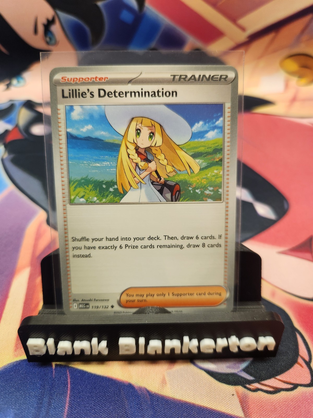 Pokémon TCG Lillie’s Determination 119/132 ME01 Mega Evolution Base Trainer