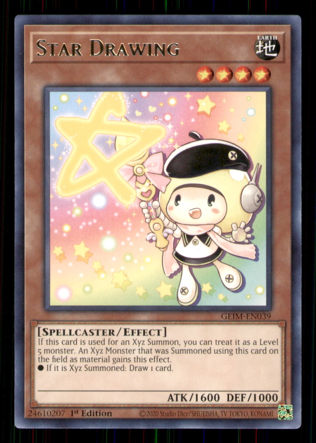 Yugioh Star Drawing #GEIM-EN039 Genesis Impact LP