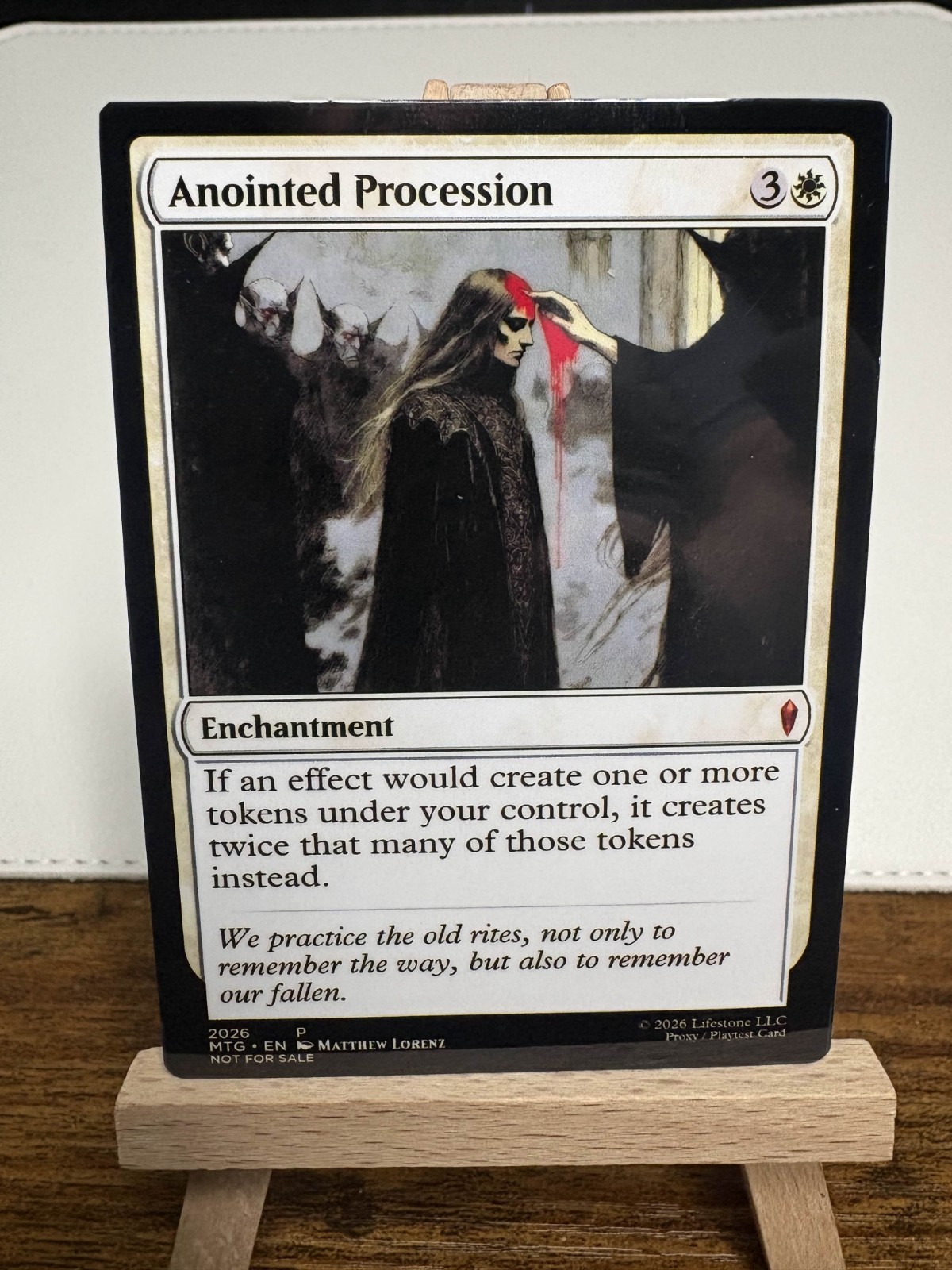 Anointed Procession – Premium Quality – Not Tournament Authorized