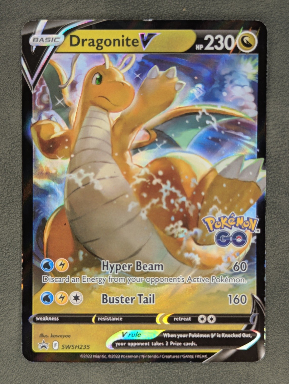 Dragonite V – SWSH235 Pokémon TCG Promo SWSH: Sword & Shield Promo Cards NM