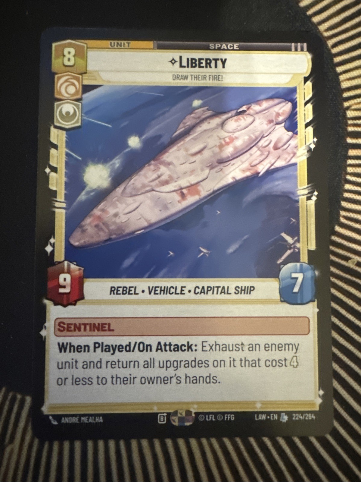 Liberty – Draw Their Fire! – Star Wars Unlimited SWU A Lawless Time
