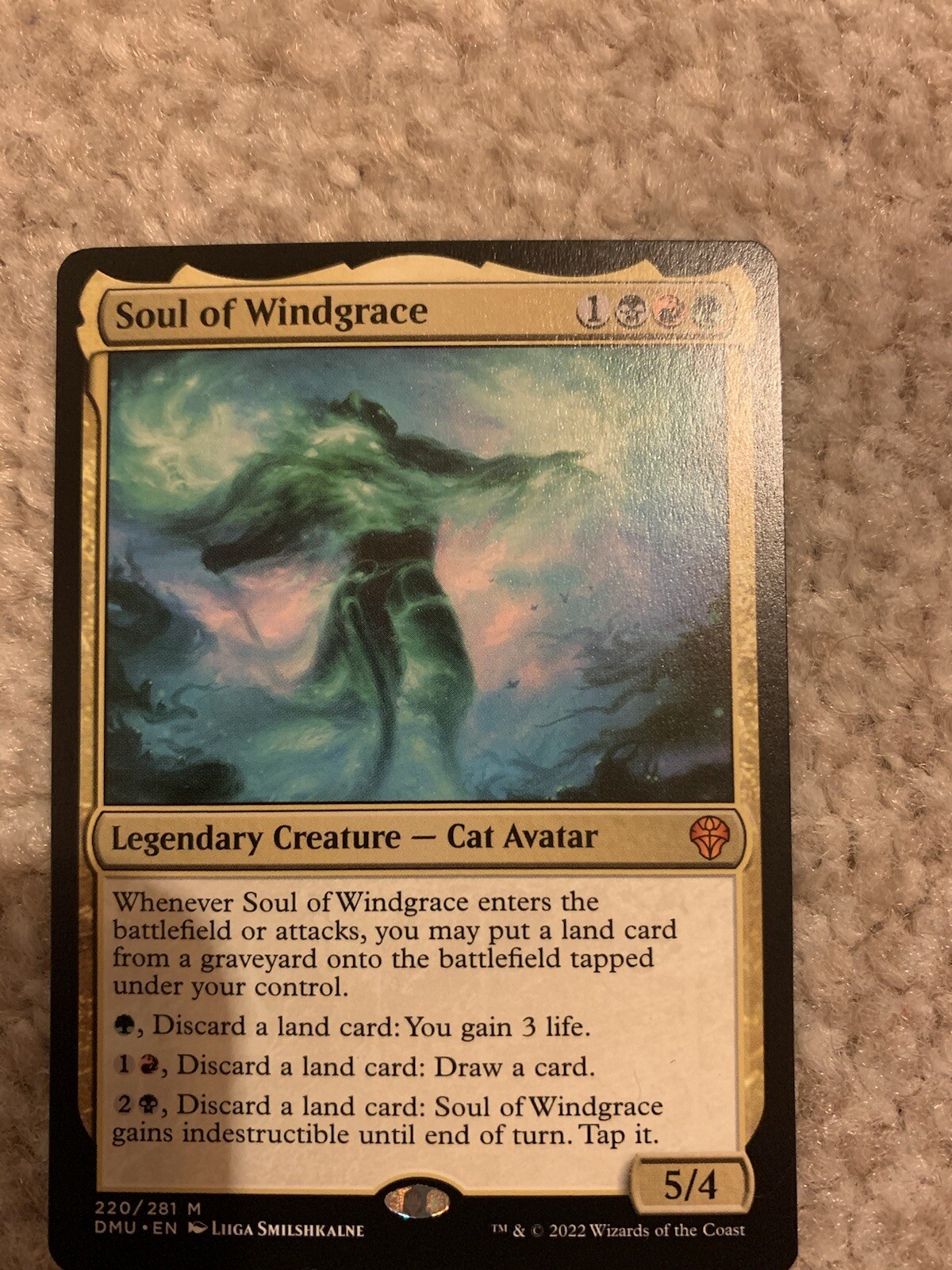 MTG Soul Of Windgrace – Dominaria United – Mythic Rare Multicoloured Card
