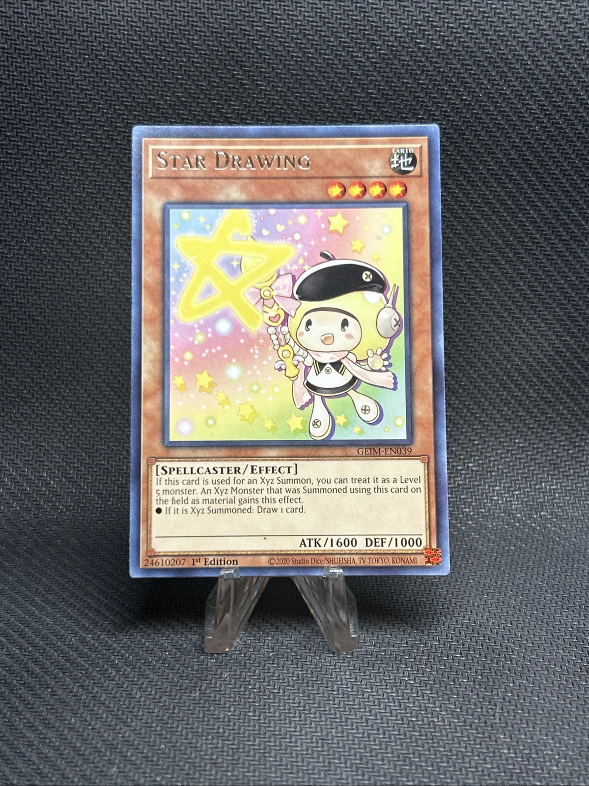 STAR DRAWING GEIM-EN039 Rare 1st Edition Yugioh