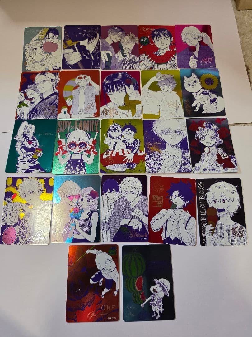 Natsucomi Jump One piece 2026 Meta-Kira Promo card Japanese complete set