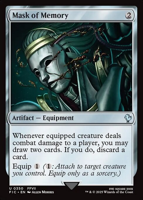 Mask of Memory 350 U Normal FIC MTG NM