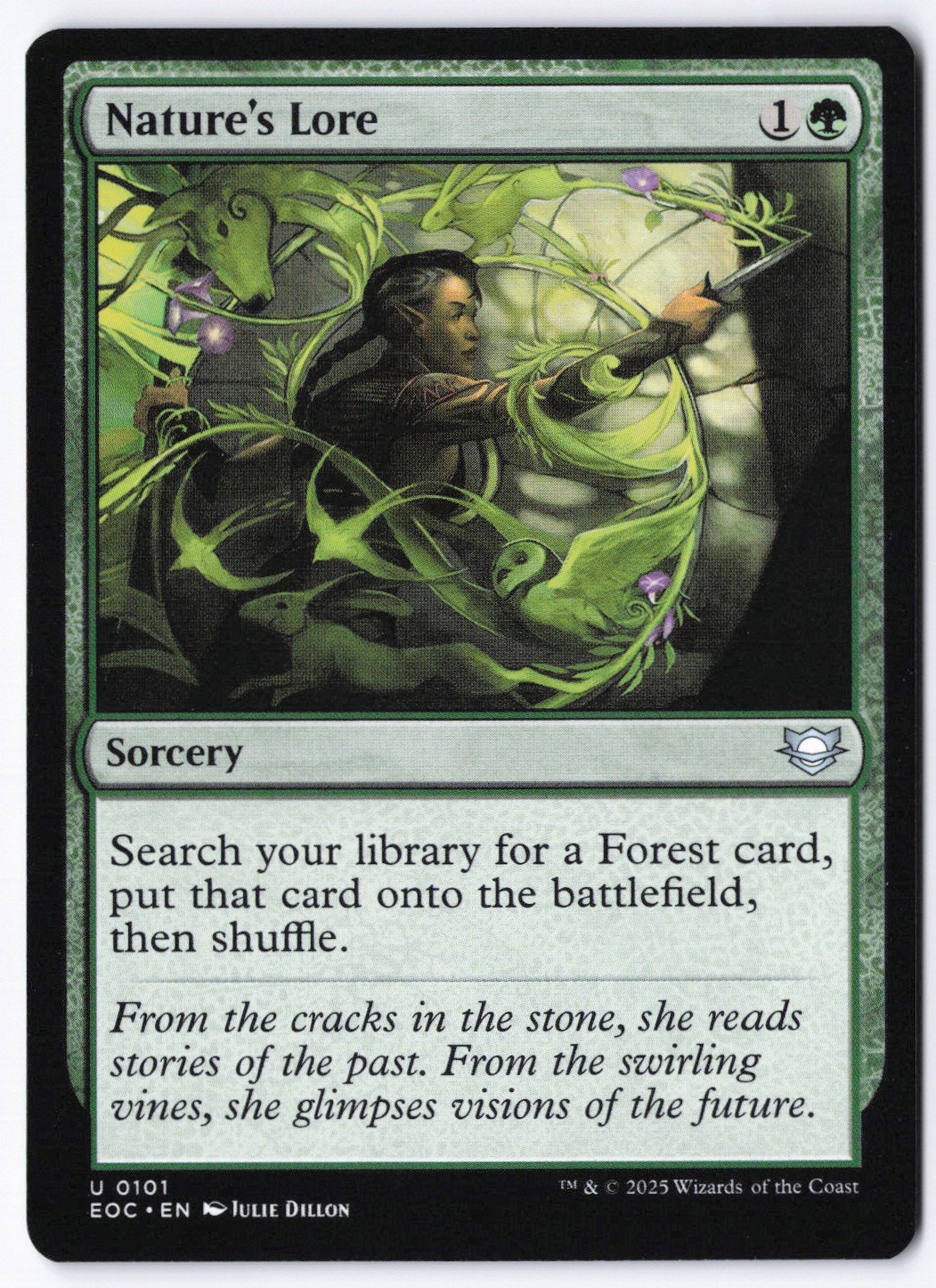 Nature’s Lore 101 Commander: Edge of Eternities