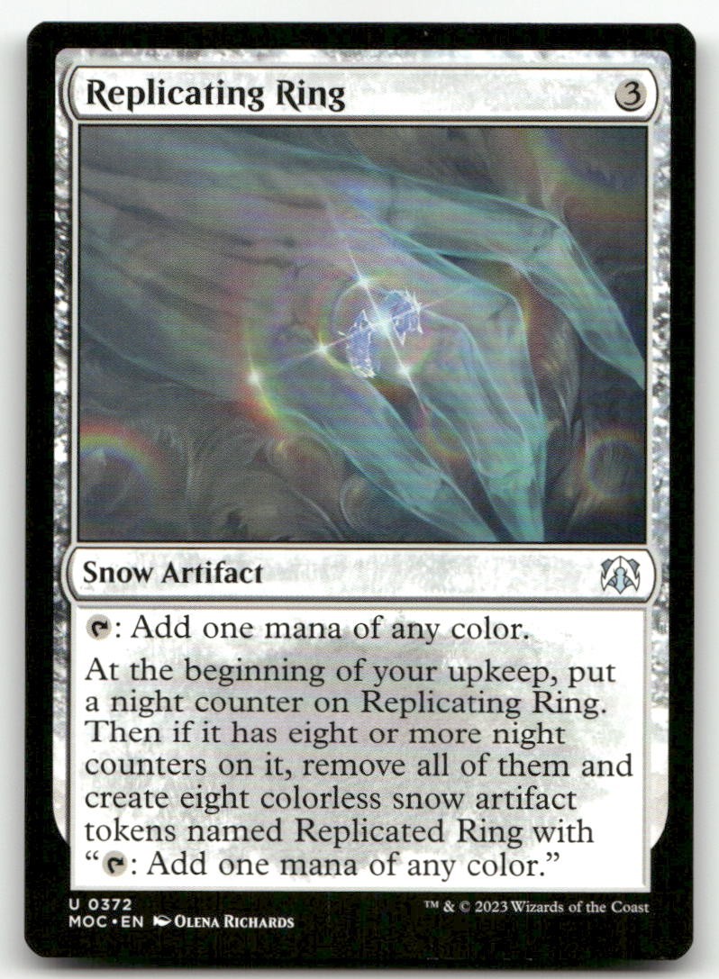 Replicating Ring #372 (LP) March of the Machine MOC Magic MTG