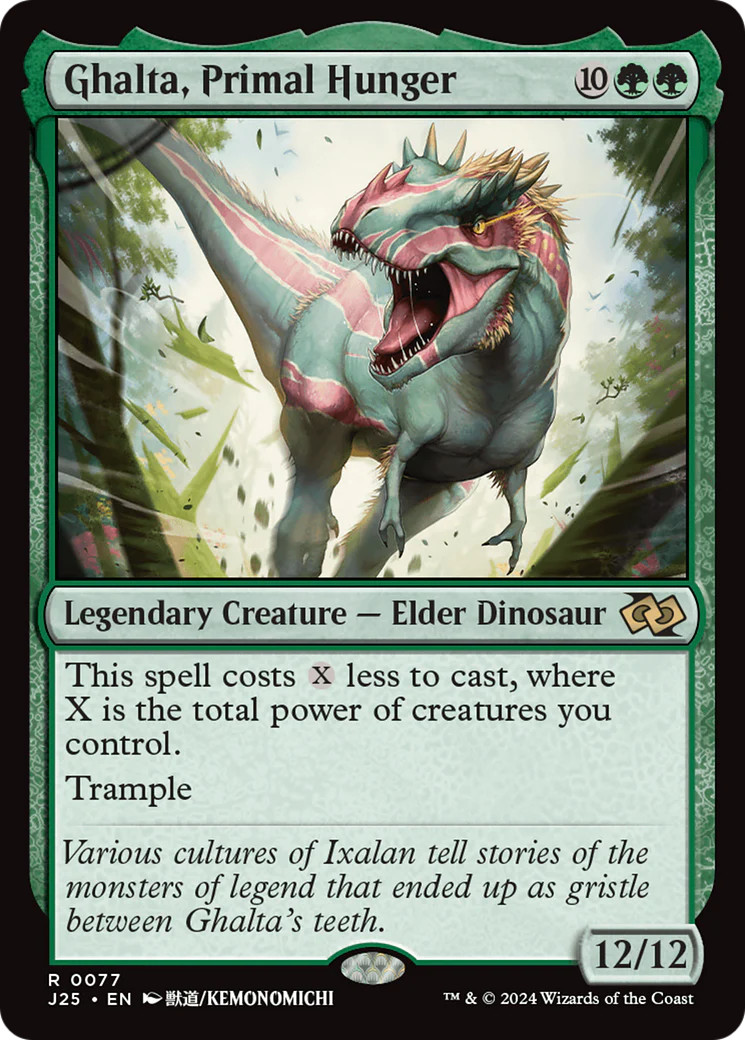 MTG Ghalta, Primal Hunger (Anime) [Foundations Jumpstart] Near Mint Magic