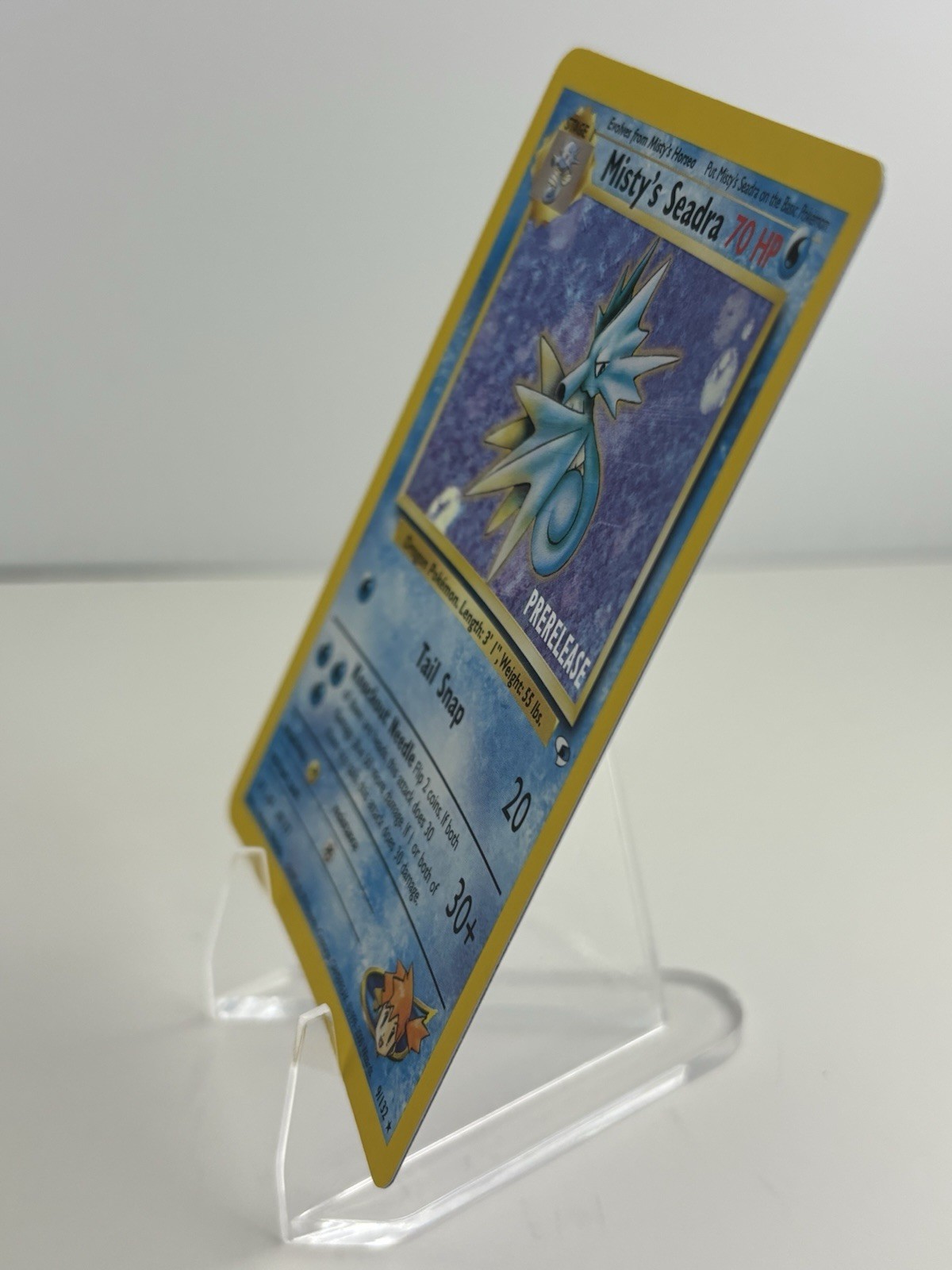 Misty’s Seadra (Prerelease) 009/132 Wotc Promo Holo NM/LP