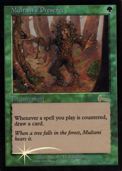 1x FOIL Multani’s Presence (ULG)! NM/M Free Shipping!