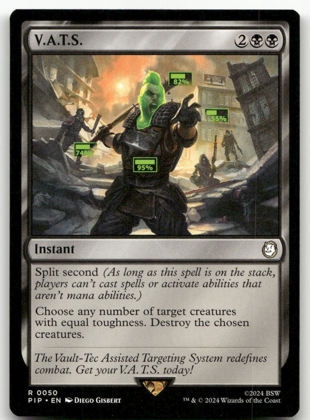 V.A.T.S. #50 (NM) Fallout PIP Magic MTG