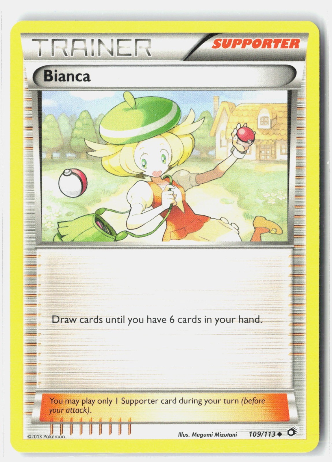 Bianca Uncommon Legendary Treasures 109/113 NM Megumi Mizutani