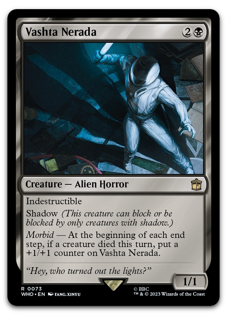 Vashta Nerada #73 (NM) Doctor Who WHO Magic MTG