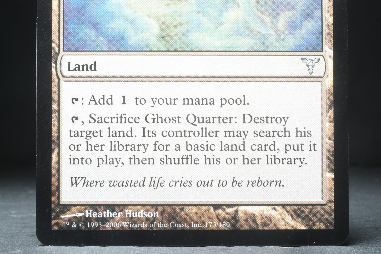 Magic: The Gathering Uncommon Dissention Ghost Quarter (Lightly Played)