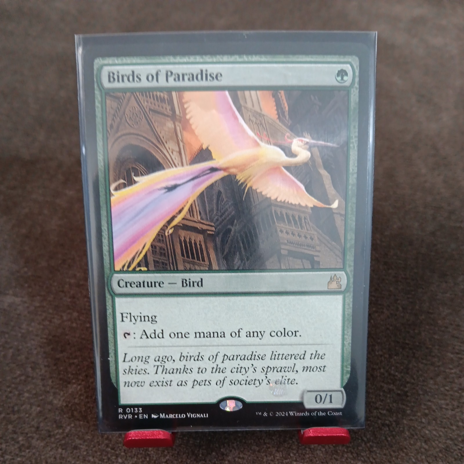 Birds of Paradise #133, MTG: Ravnica Remastered, English Regular LP