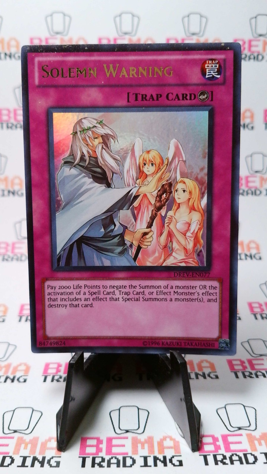 Solemn Warning DREV-EN077 Duelist Revolution Unlimited|Unlimited Edition