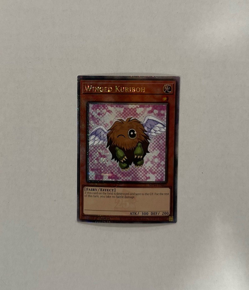 1x (M/NM) Winged Kuriboh MP24-EN017 Quarter Century Secret Rare 1st Ed. YuGiOh