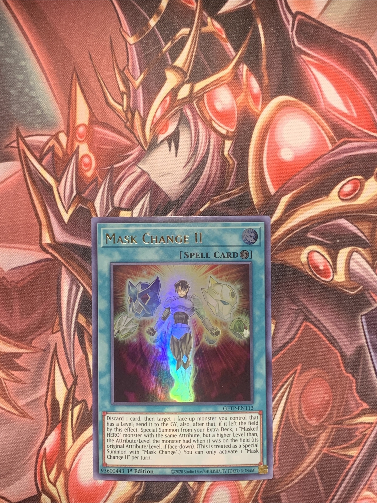 Yugioh Mask Change II GFTP-EN113 Ultra Rare 1st Ed NM