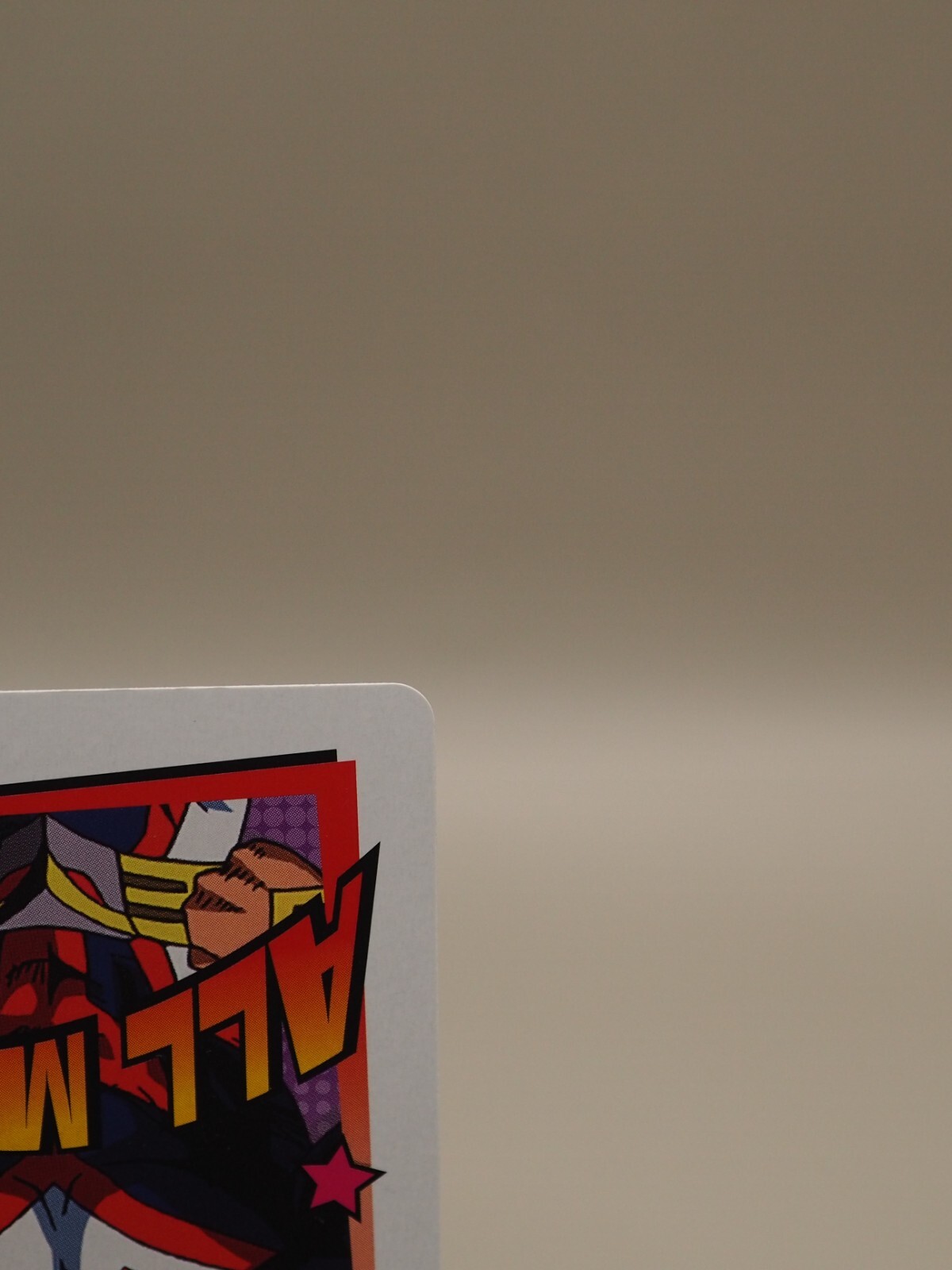 ALL MIGHT My Hero Academia playing cards Japanese TCG Anime B690