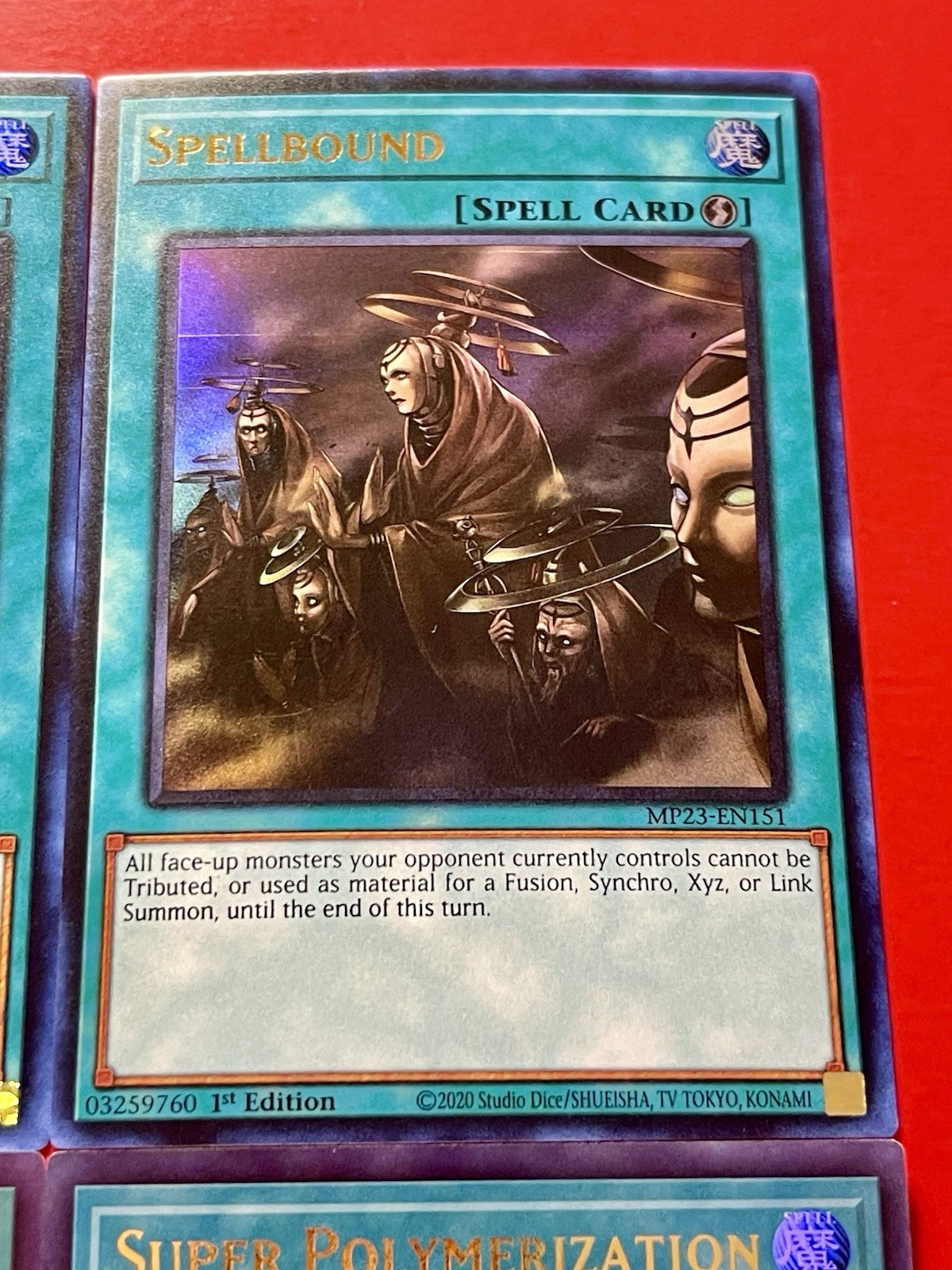 3x Super Polymerization + 3x SpellBound | Ultra Rare | NM | 1st Ed | YuGiOh!