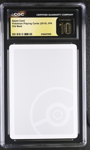✨✨ CGC 10 Pristine Pokemon Old Maid Spare Card 2019 Rare (Complete your Set)