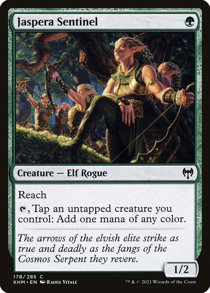 Jaspera Sentinel (178) Kaldheim KHM MTG Magic