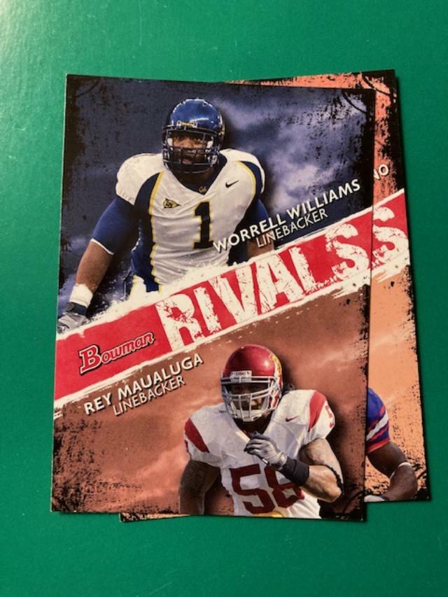 Pick From List 2009 Bowman Draft Picks Football Cards +Philadelphia,Topps Chrome