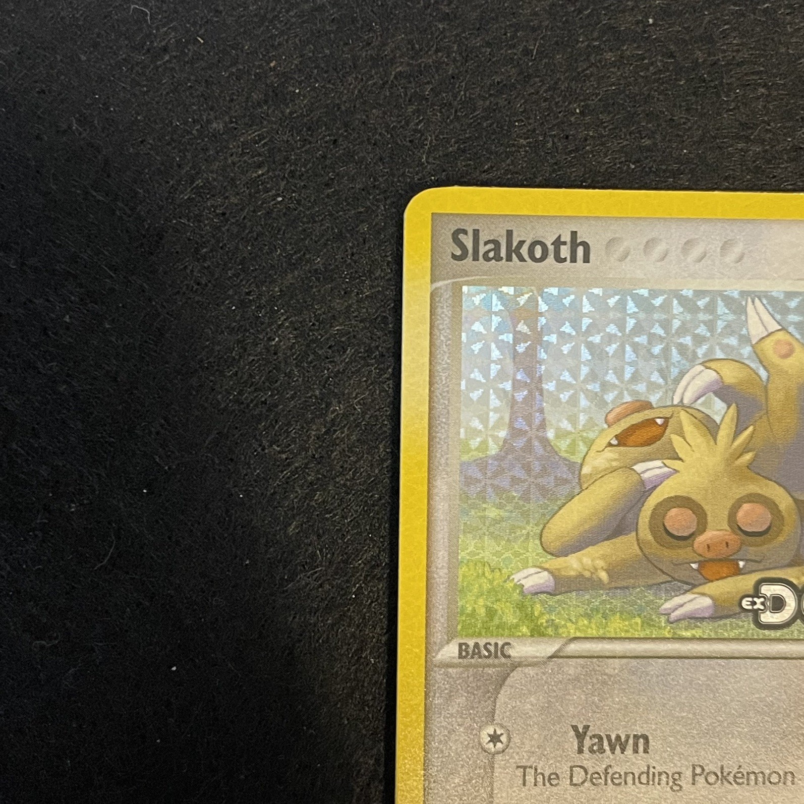 Pokemon TCG – Slakoth EX Deoxys Reverse Holo 73/107 NM (Edge Holobleed)