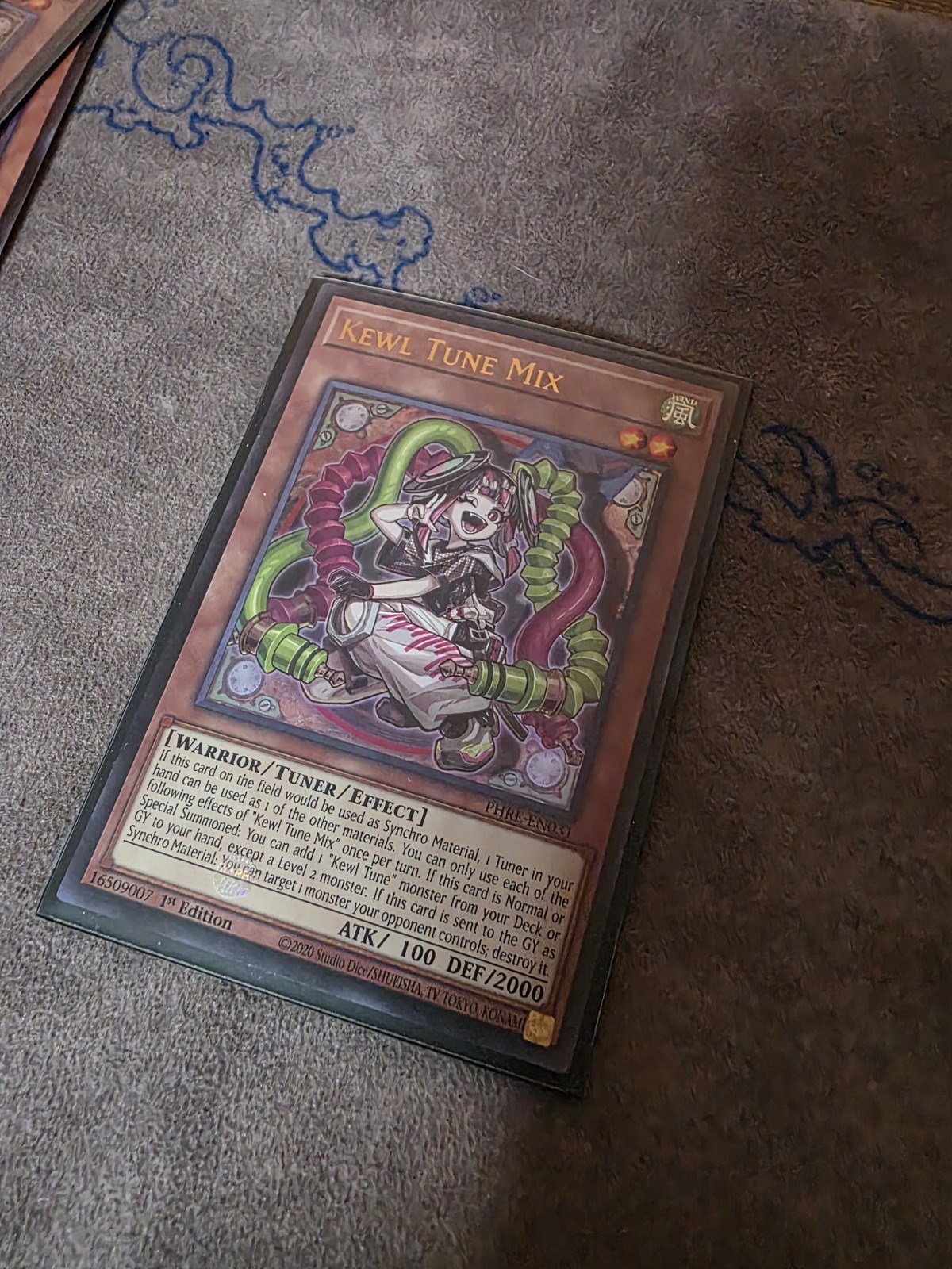 Yu-Gi-Oh Phantom Rage Kewl Tune Mix PHRE-EN031 Ultra Rare 1st Edition Tuner