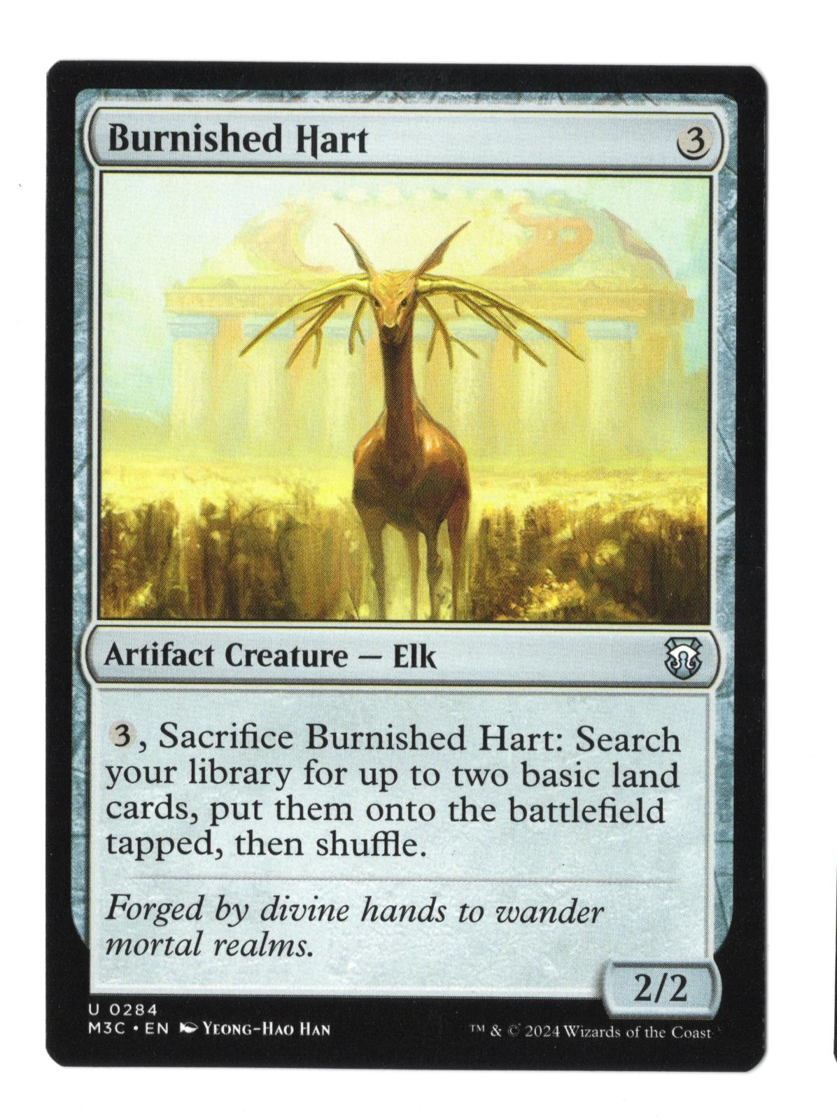 Burnished Hart 284 Uncommon Commander: Modern Horizons 3 Magic: The Gathering NM