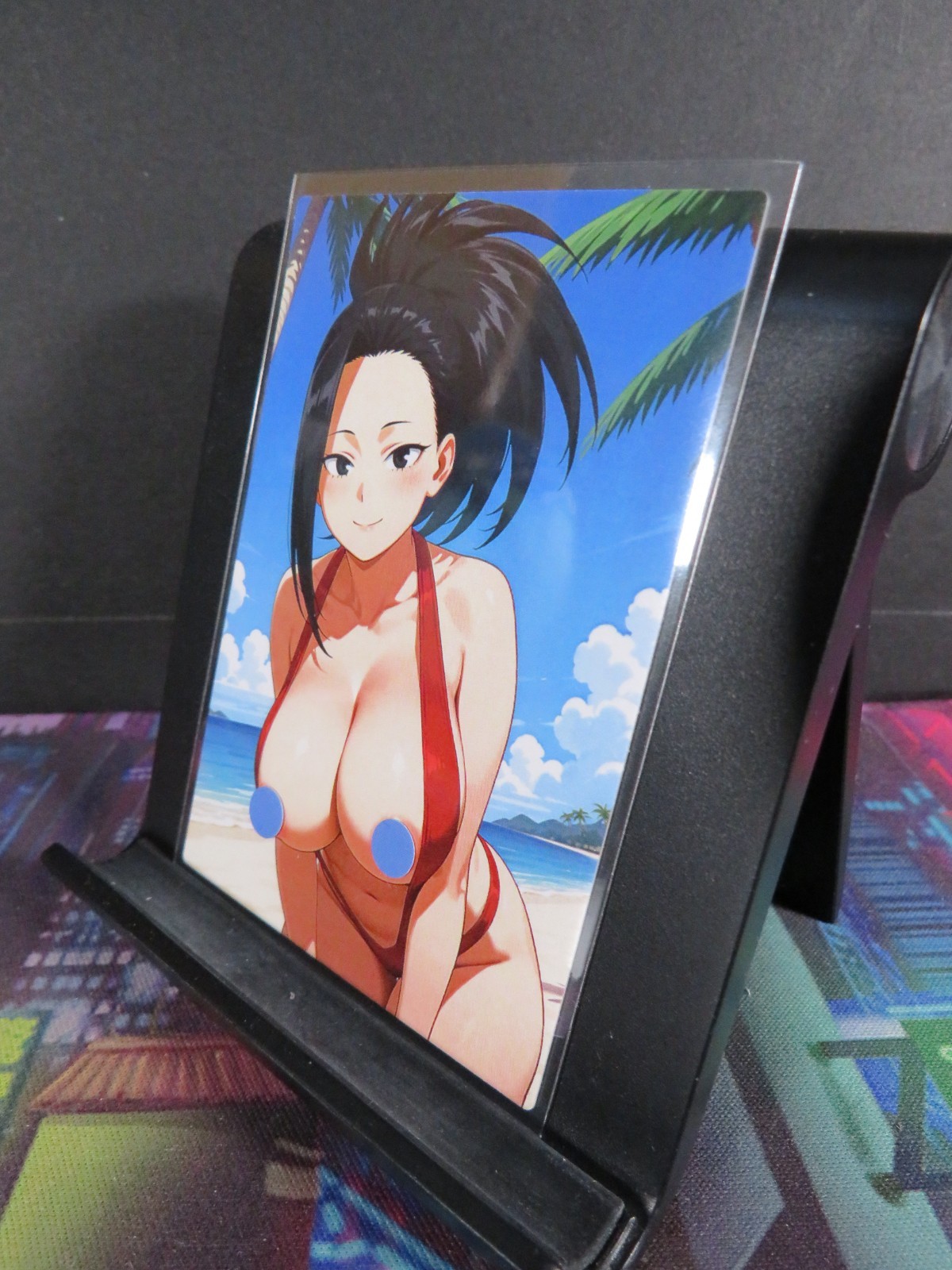 Momo Creati My Hero Academia MHA Custom Art Card NM Anime Waifu Collectible