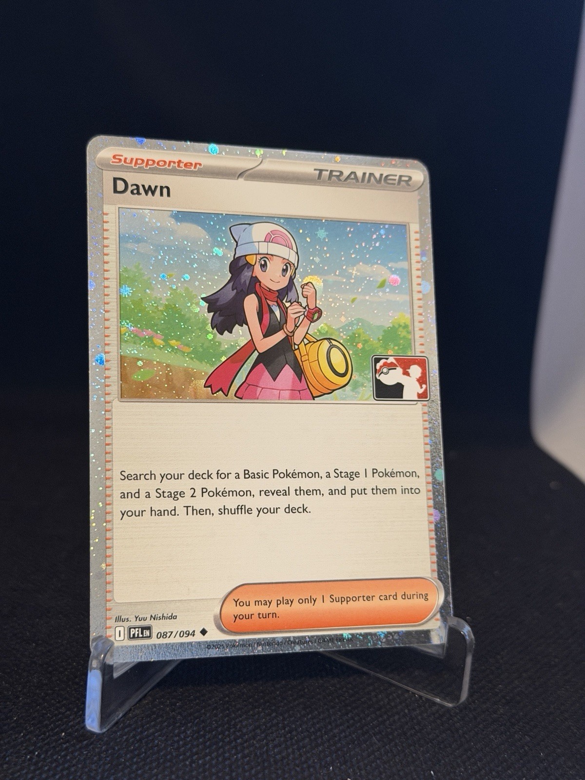 Pokémon TCG Dawn Prize Pack Series 9 Exclusive Holo Promo Near Mint