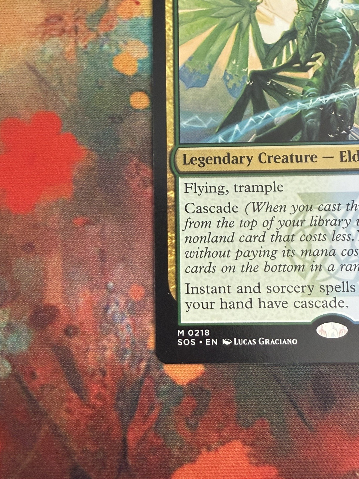 Magic: The Gathering Quandrix, the Proof Legendary Creature Mythic Green Blue