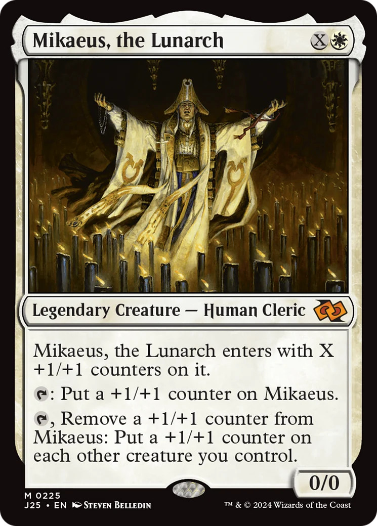MTG Mikaeus, the Lunarch [Foundations Jumpstart] Near Mint Magic
