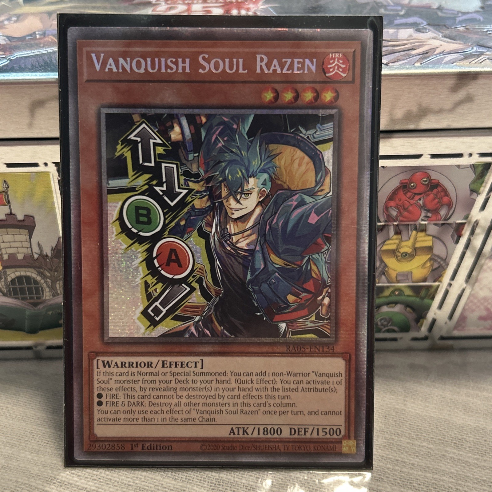 Vanquish Soul Razen RA05 Starlight Rare 1st Edition NM