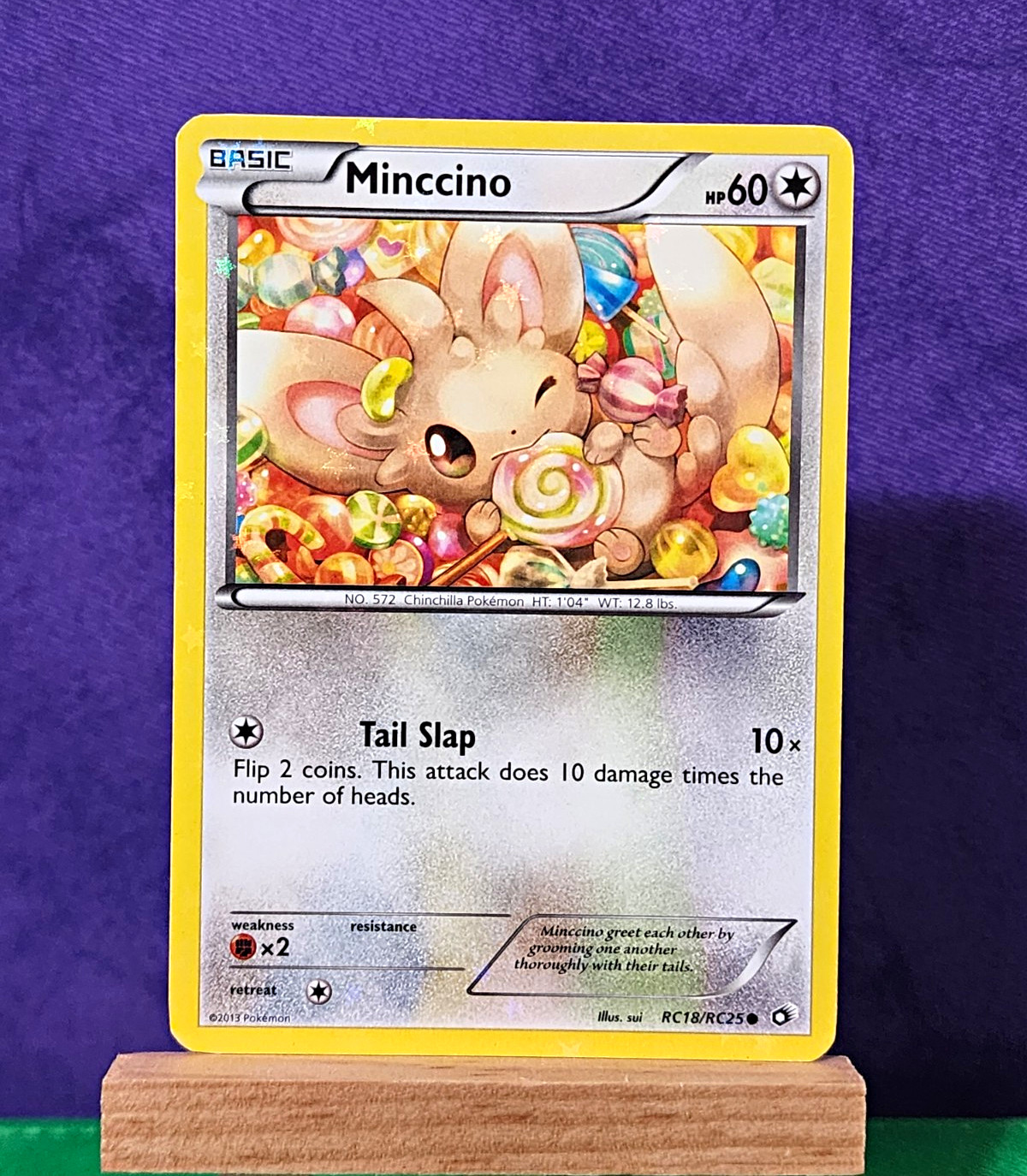 Pokémon TCG Minccino RC18/RC25 Holo