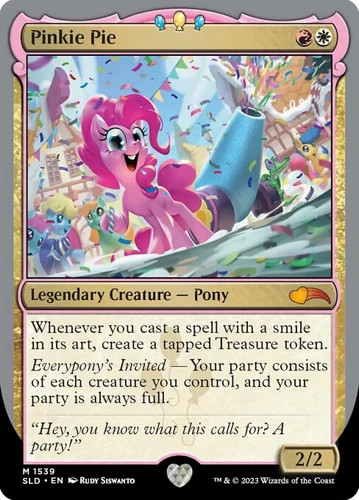Pinkie Pie – Foil Secret Lair LP MTG
