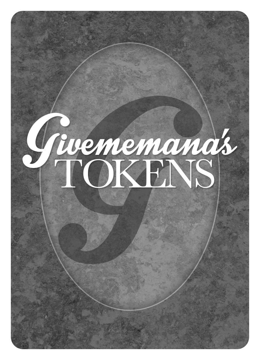 Zombie Rogue Token Givememana Tokens Series 2 Magic the Gathering MTG