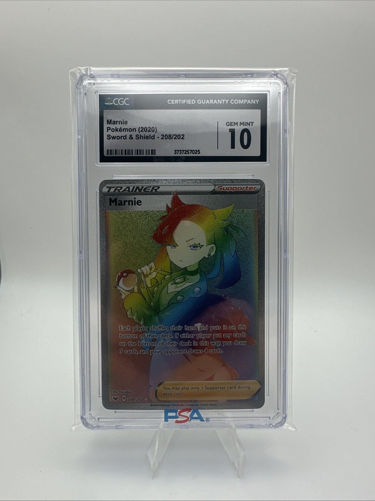 Marnie (Secret) 208/202 Swsh01: Sword & Shield Holo