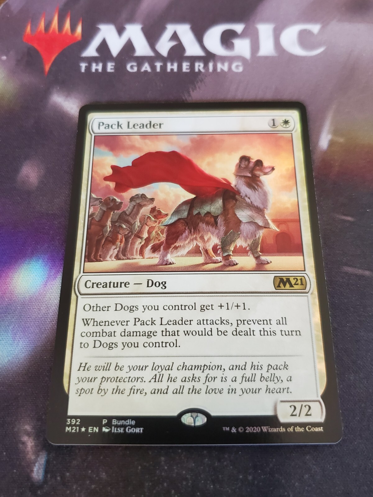 Mtg. Pack Leader. Foil Promo. M21. Lp